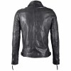 Geaca de Piele Barbati Gipsy Antracit GMMalic – Black Friday