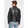 Geaca de Piele Barbati Gipsy Antracit GMMalic – Black Friday