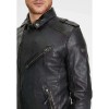 Geaca de Piele Barbati Gipsy Antracit GMMalic – Black Friday