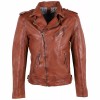 Geaca de Piele Barbati Gipsy Coniac GMMalic S22 SF STUV Geaca de Piele Barbati Gipsy Coniac GMMalic S22 SF STUV - readytowear