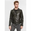 Geaca de Piele Barbati Gipsy Olive GMMalic S22 SF STUV – Black Friday