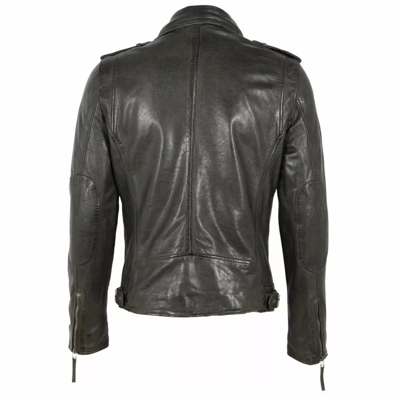 Geaca de Piele Barbati Gipsy Olive GMMalic – IMBRACAMINTE