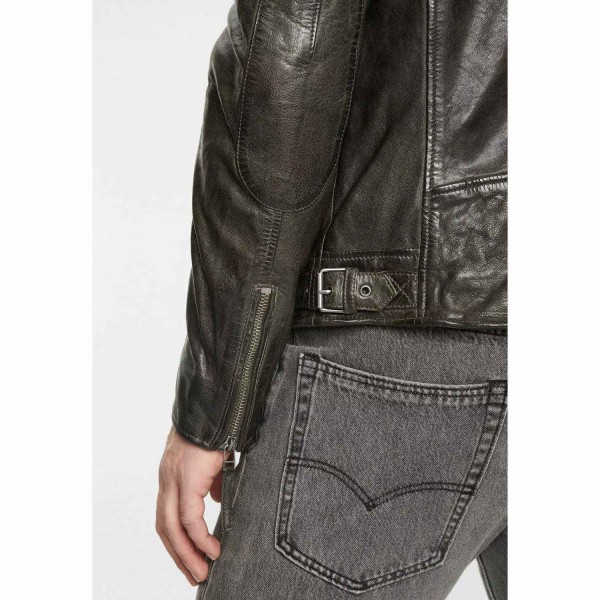 Geaca de Piele Barbati Gipsy Olive GMMalic S22 SF STUV – Black Friday — fotografia 7