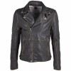 Geaca de Piele Barbati Gipsy Negru Antic GMMavric SF LROV geci de piele - readytowear.ro