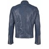 Geaca de Piele Barbati Gipsy Albastru Denim GMMenny S22 LAHOV geci de piele - readytowear.ro