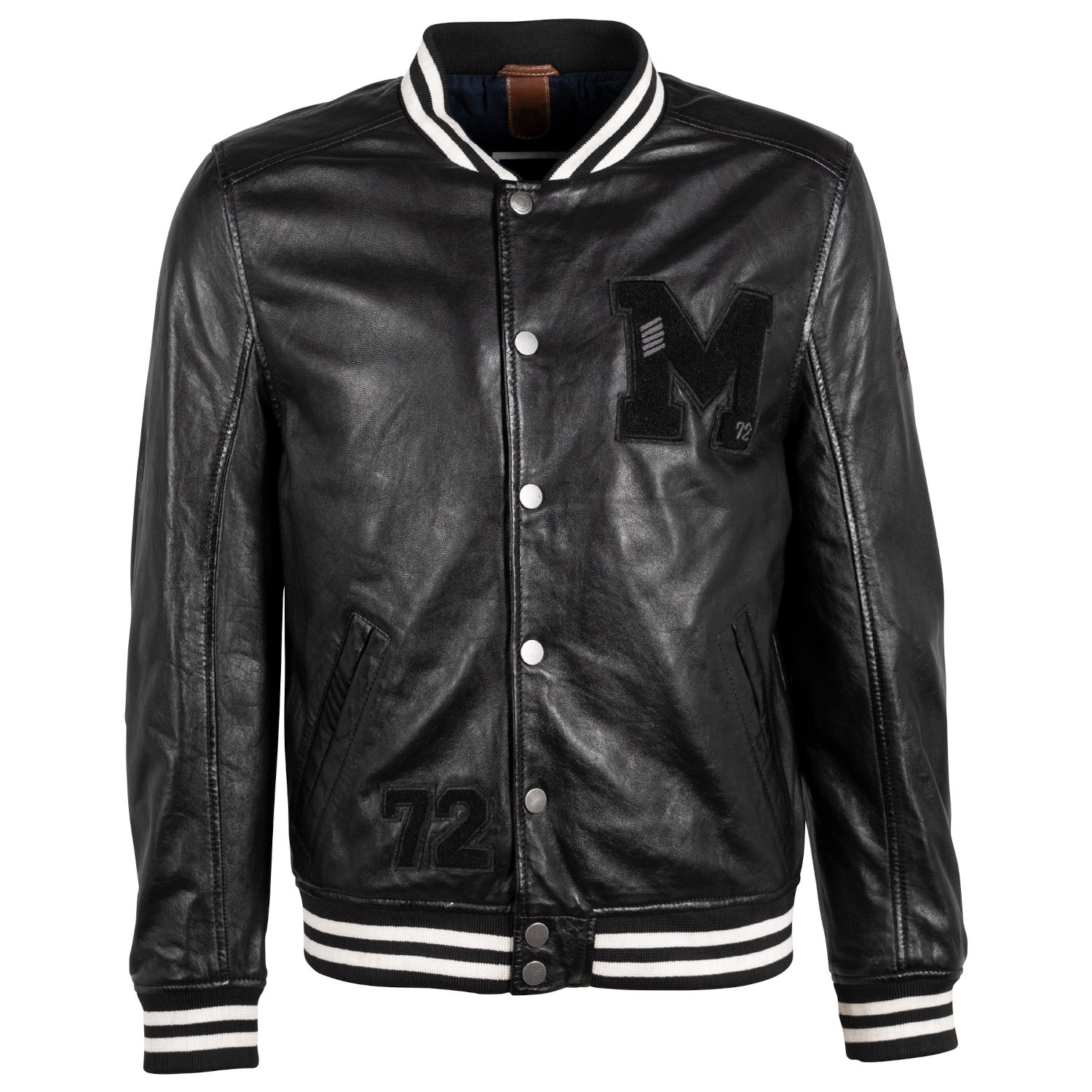 Geaca de Piele Barbati Gipsy Negru/Negru GMMuno – IMBRACAMINTE