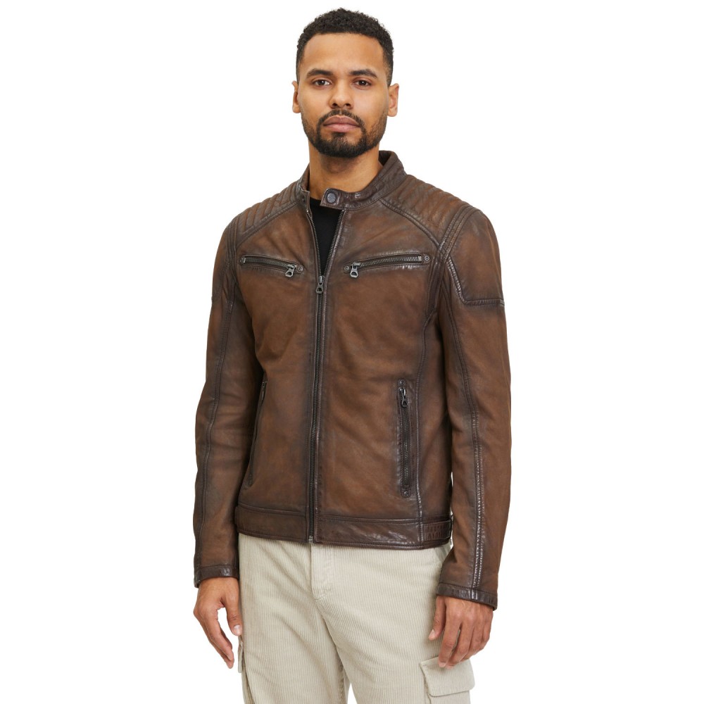 Geaca de Piele Barbati Gipsy Maro GMNatico Geaca de Piele Barbati Gipsy Maro GMNatico - readytowear.ro