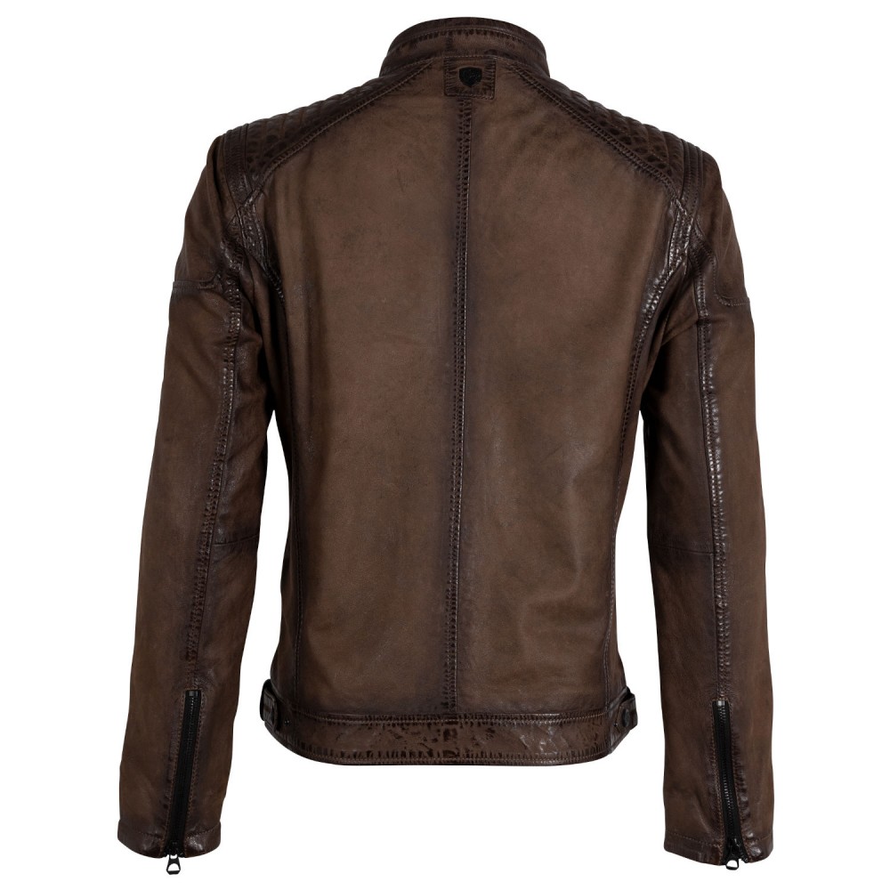 Geaca de Piele Barbati Gipsy Maro GMNatico Geaca de Piele Barbati Gipsy Maro GMNatico - readytowear.ro