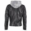 Geaca de Piele Barbati Gipsy Negru/Gri GMOrmey Geaca de Piele Barbati Gipsy Negru/Gri GMOrmey - readytowear.ro