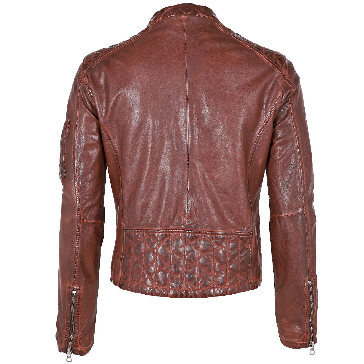 Geaca de Piele Barbati Gipsy Castanie GMPidger LGAWV – IMBRACAMINTE Geaca de Piele Barbati Gipsy Castanie GMPidger LGAWV – IMBRACAMINTE
