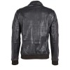 Geaca de Piele Barbati Gipsy Neagra GMPiper S22 STUV geci de piele - readytowear.ro