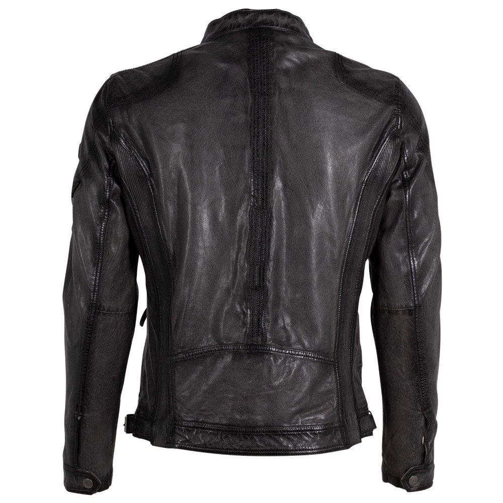 Geaca de Piele Barbati Gipsy Gri GMRakva Geaca de Piele Barbati Gipsy Gri GMRakva - readytowear.ro