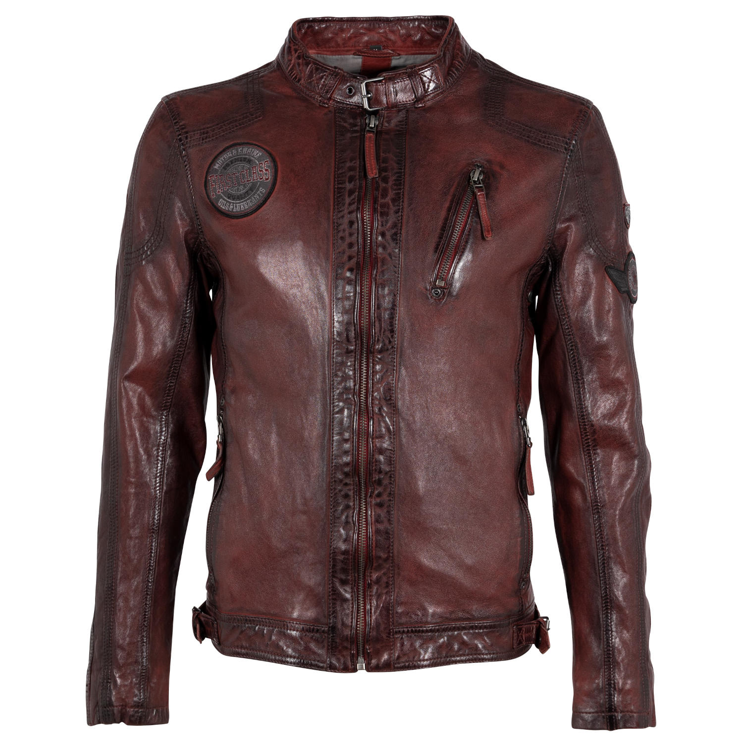 Geaca de Piele Barbati Gipsy Visinie GMRakva LRACV – IMBRACAMINTE