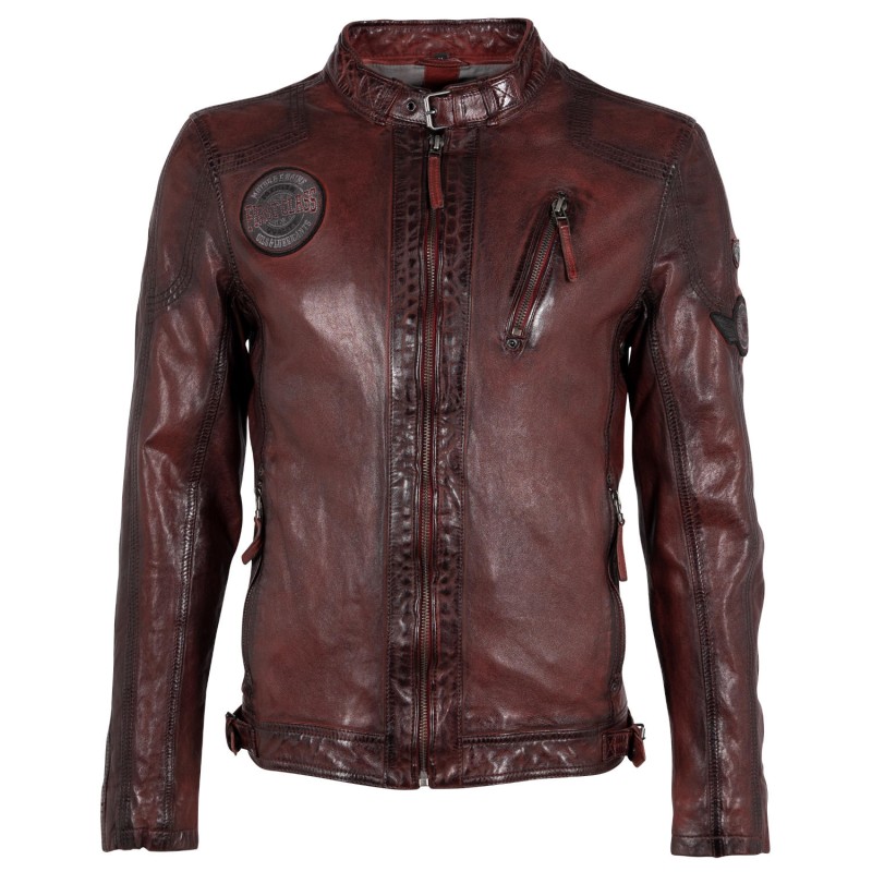 Geaca de Piele Barbati Gipsy Visinie GMRakva LRACV – IMBRACAMINTE