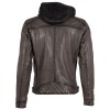 Geaca de Piele Barbati Gipsy Gri GMRao Geaca de Piele Barbati Gipsy Gri GMRao - readytowear.ro