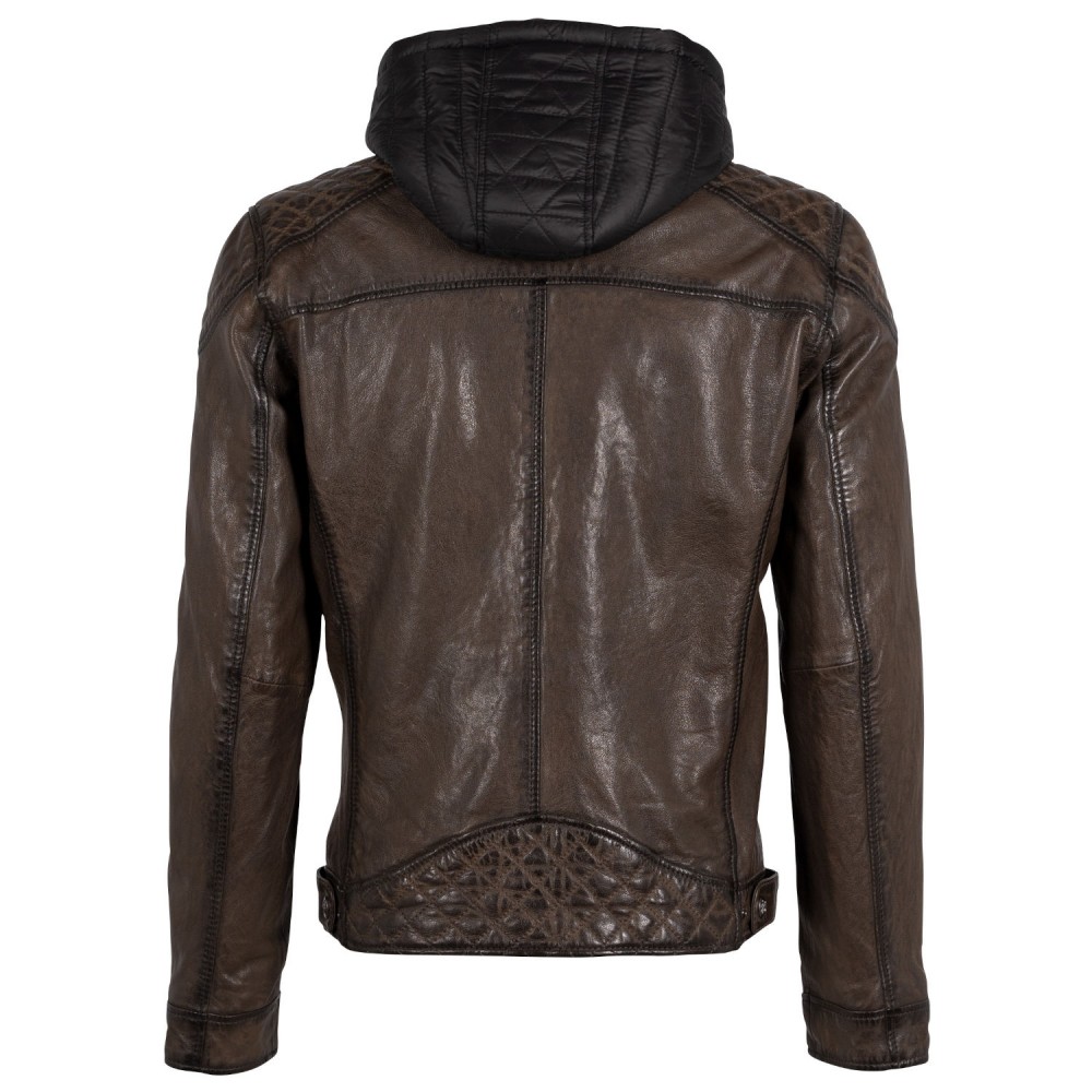 Geaca de Piele Barbati Gipsy Maro GMRao Geaca de Piele Barbati Gipsy Maro GMRao - readytowear.ro