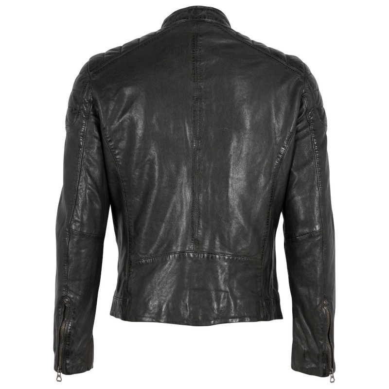 Geaca de Piele Barbati Gipsy Olive Inchis GMRemko LRACV – Black Friday Geaca de Piele Barbati Gipsy Olive Inchis GMRemko LRACV – Black Friday