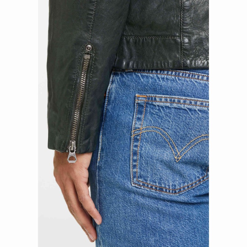 Geaca de Piele Barbati Gipsy Olive Inchis GMRemko LRACV – Black Friday Geaca de Piele Barbati Gipsy Olive Inchis GMRemko LRACV – Black Friday