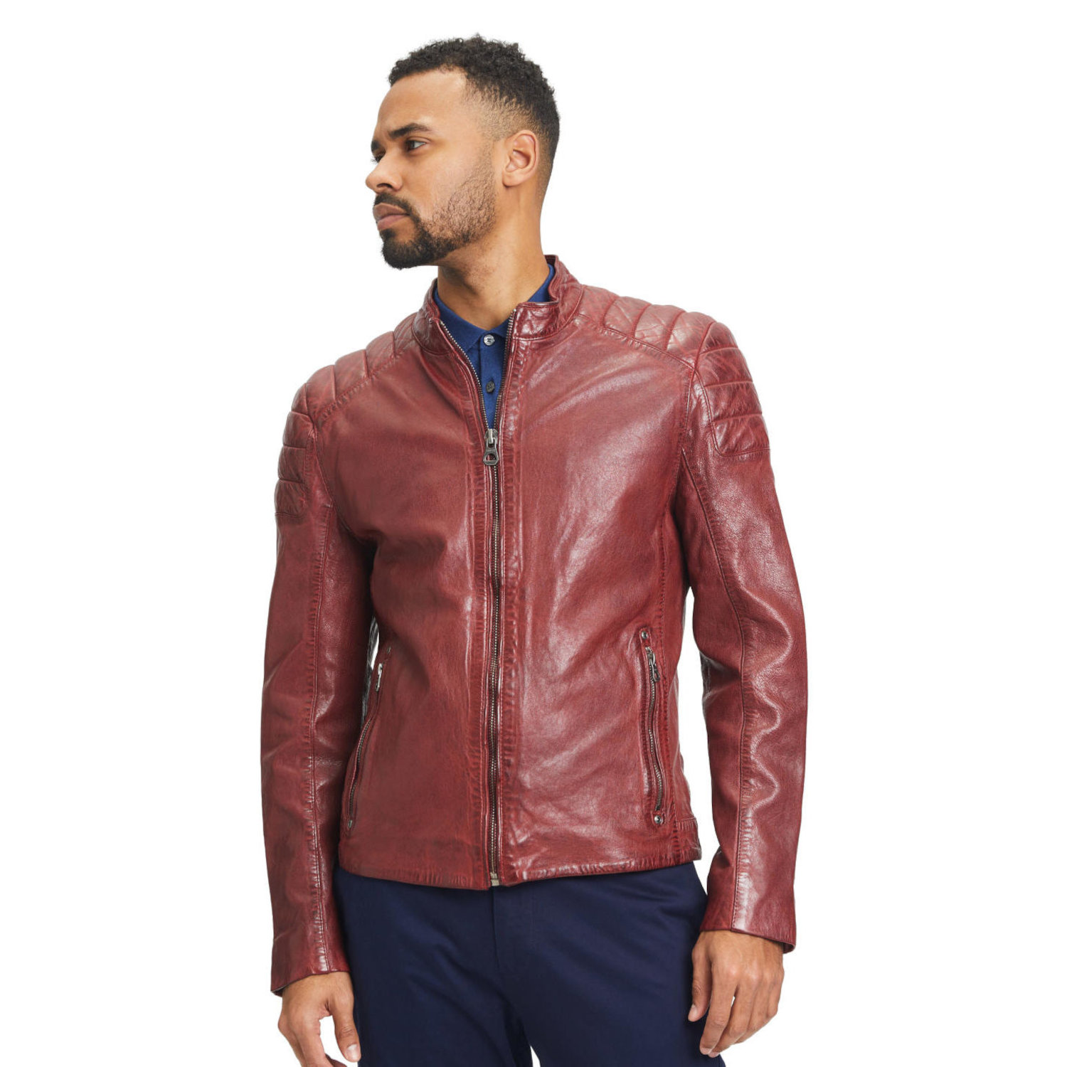 Geaca de Piele Barbati Gipsy Visinie GMRemko – IMBRACAMINTE