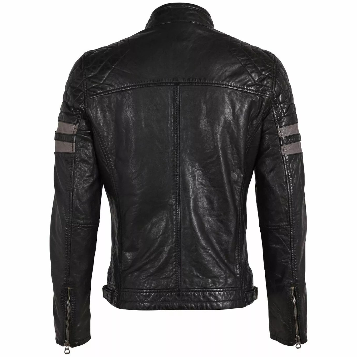 Geaca de Piele Barbati Gipsy Neagra GMRemsi SF LASHV – Black Friday