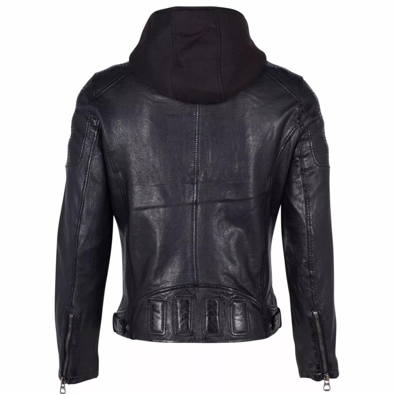 Geaca de Piele Barbati Gipsy Neagra GMRyan LVW – IMBRACAMINTE