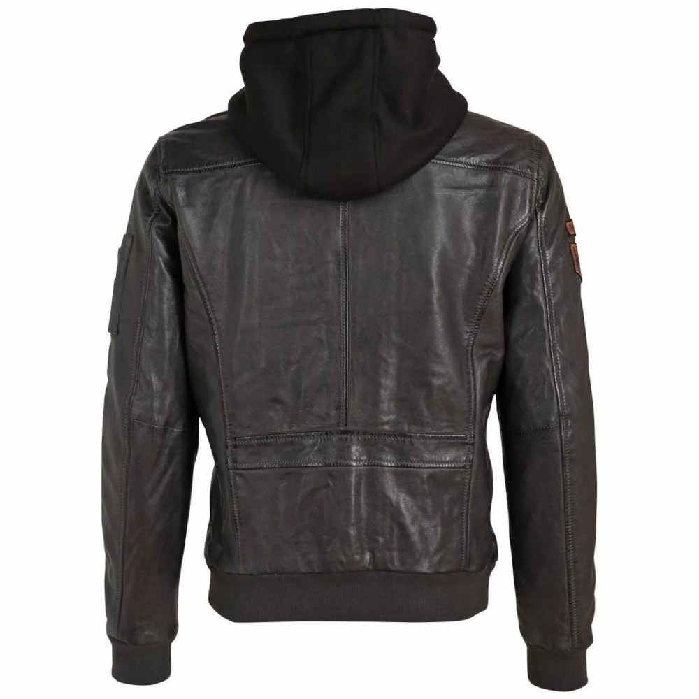 Geaca de Piele Barbati Gipsy Antracit GMSkythunder LAKEV W Geaca de Piele Barbati Gipsy Antracit GMSkythunder LAKEV W - readytowear.ro