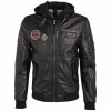 Geaca de Piele Barbati Gipsy Neagra GMSkythunder Geaca de Piele Barbati Gipsy Neagra GMSkythunder - readytowear.ro