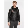 Geaca de Piele Barbati Gipsy Neagra GMSkythunder – IMBRACAMINTE