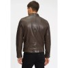 Geaca de Piele Barbati Gipsy Maro Inchis GMSolvic – IMBRACAMINTE