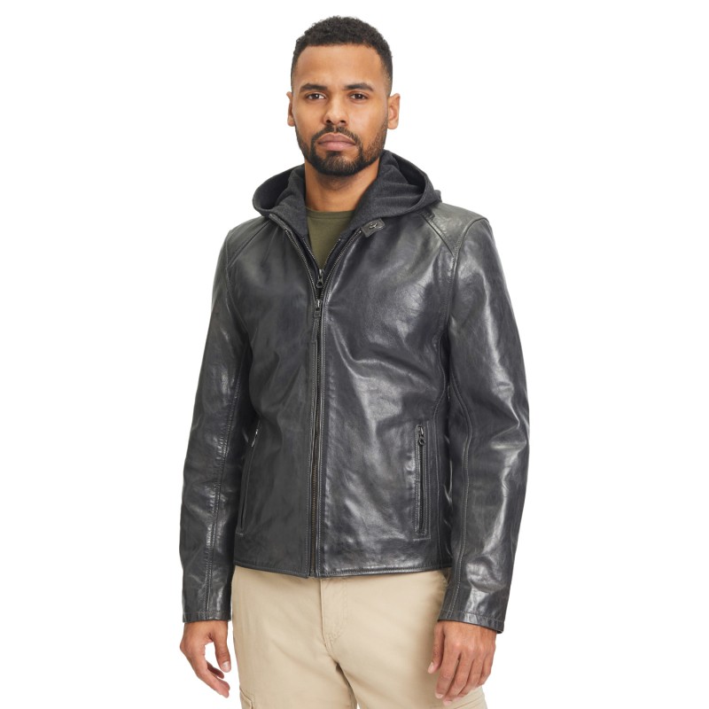 Geaca de Piele Barbati Gipsy Antracit Inchis GMSplesh – IMBRACAMINTE Geaca de Piele Barbati Gipsy Antracit Inchis GMSplesh – IMBRACAMINTE