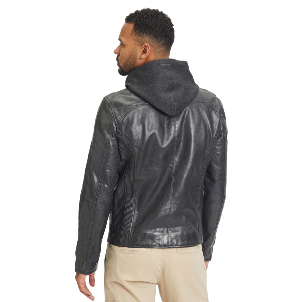 Geaca de Piele Barbati Gipsy Antracit Inchis GMSplesh Geaca de Piele Barbati Gipsy Antracit Inchis GMSplesh - readytowear.ro