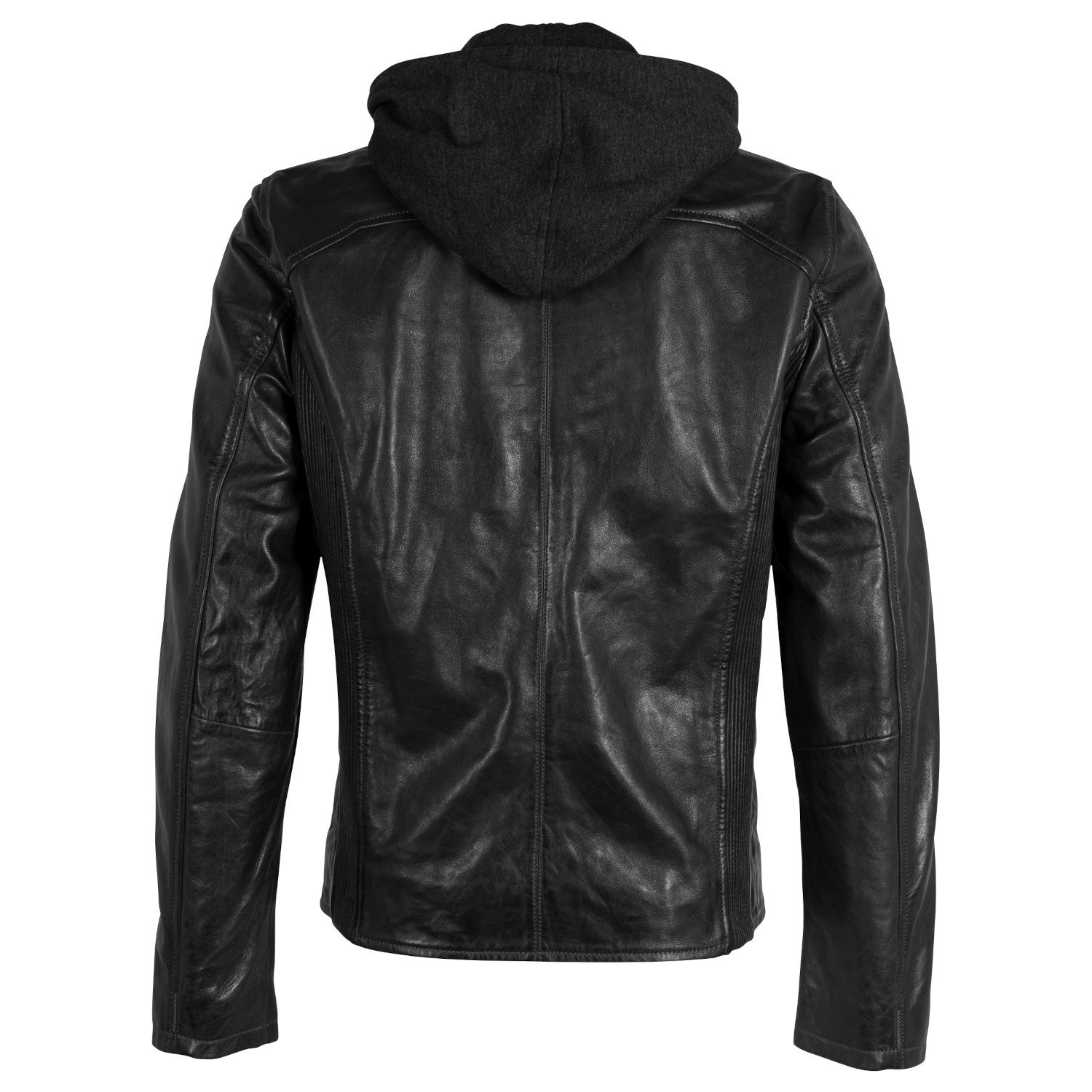 Geaca de Piele Barbati Gipsy Neagra GMSplesh – Black Friday