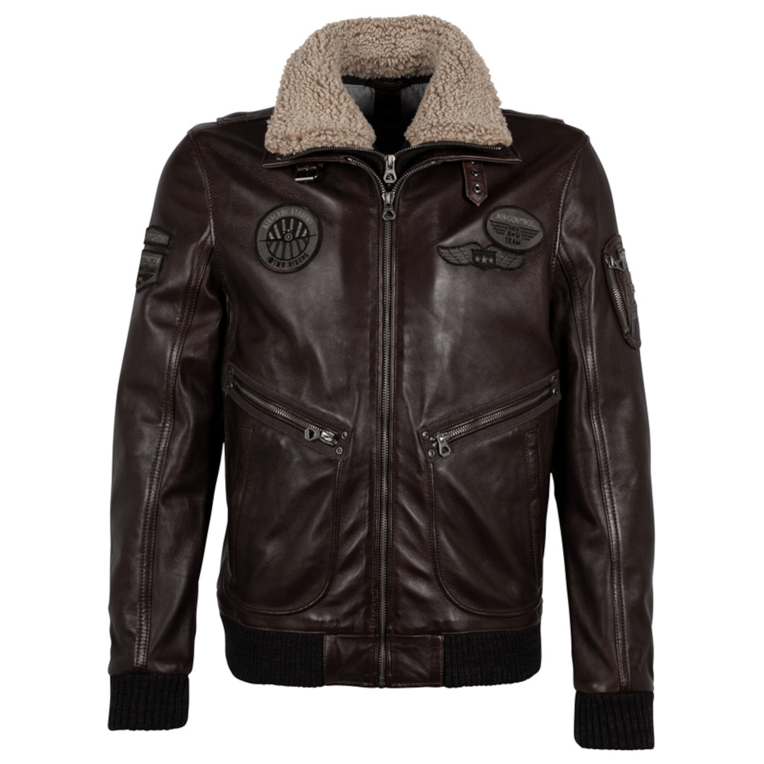 Geaca de Iarna din Piele Barbati Gipsy Castanie GMStarpatrol 3 – IMBRACAMINTE