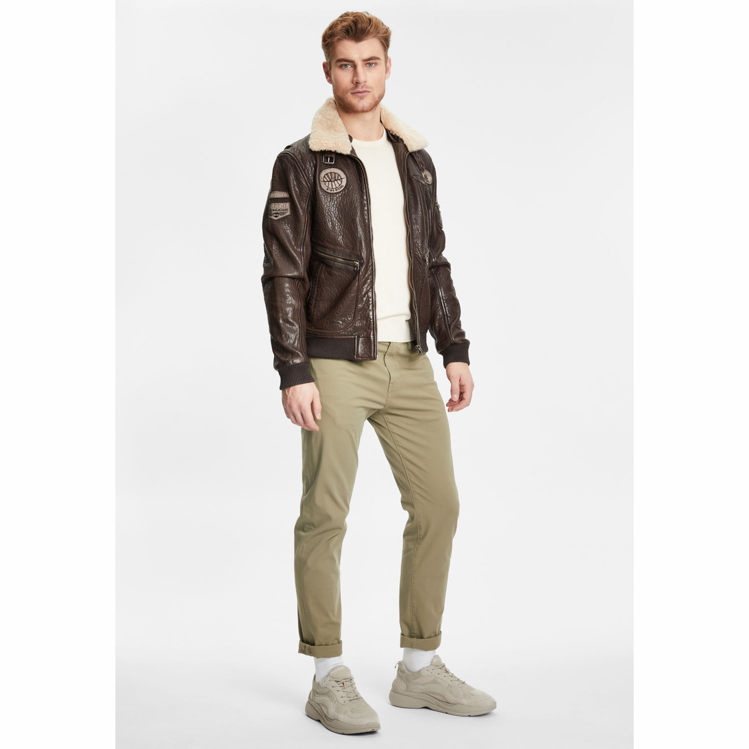 Geaca de Piele Barbati Gipsy Maro Inchis GMStarpatrol NSLBV – IMBRACAMINTE Geaca de Piele Barbati Gipsy Maro Inchis GMStarpatrol NSLBV – IMBRACAMINTE