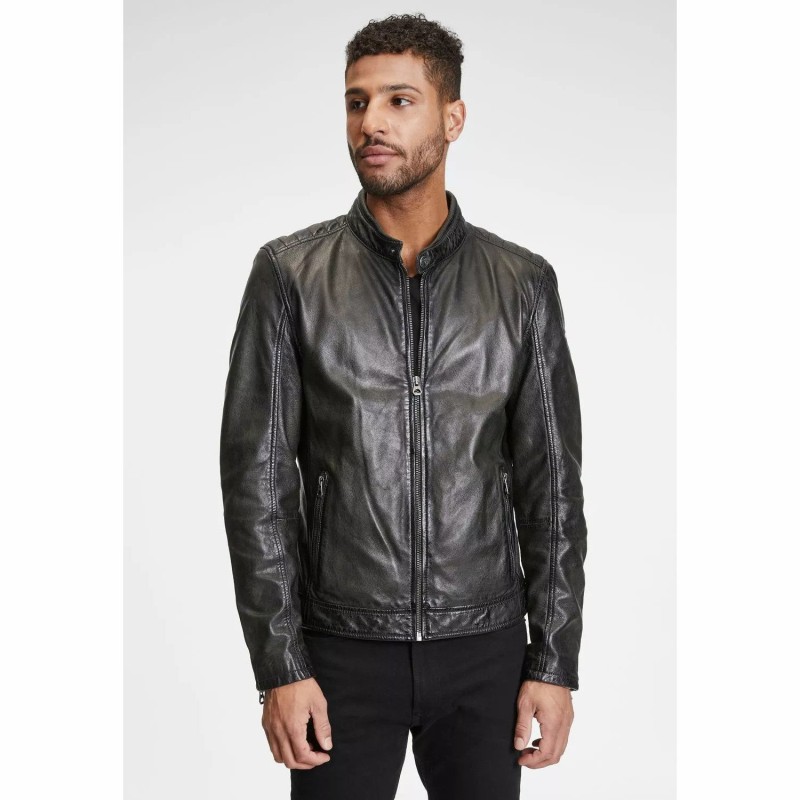Geaca de Piele Barbati Gipsy Verde Inchis GMSutton LRACV – IMBRACAMINTE Geaca de Piele Barbati Gipsy Verde Inchis GMSutton LRACV – IMBRACAMINTE
