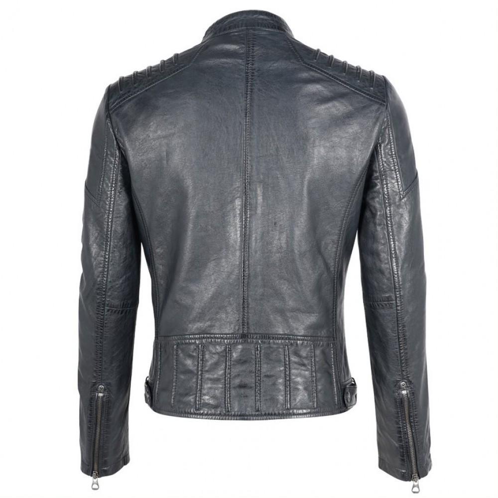 Geaca de Piele Barbati Gipsy Bleumarin GMSyrus NSLVV Geaca de Piele Barbati Gipsy Bleumarin GMSyrus NSLVV - readytowear.ro