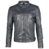 Geaca de Piele Barbati Gipsy Bleumarin GMSyrus NSLVV geci de piele - readytowear.ro