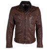 Geaca de Piele Barbati Gipsy Castanie GMTaho Geaca de Piele Barbati Gipsy Castanie GMTaho - readytowear.ro