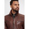 Geaca de Piele Barbati Gipsy Castanie GMTaho Geaca de Piele Barbati Gipsy Castanie GMTaho - readytowear.ro