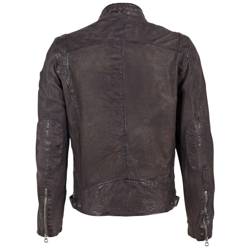 Geaca de Piele Barbati Gipsy Antracit GMTamio – IMBRACAMINTE Geaca de Piele Barbati Gipsy Antracit GMTamio – IMBRACAMINTE