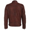 Geaca de Piele Barbati Gipsy Coniac Inchis GMTamio Geaca de Piele Barbati Gipsy Coniac Inchis GMTamio - readytowear.ro