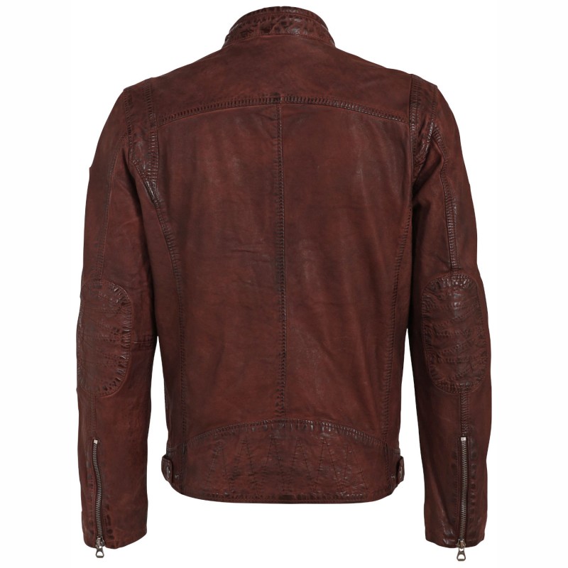 Geaca de Piele Barbati Gipsy Coniac Inchis GMTamio – IMBRACAMINTE Geaca de Piele Barbati Gipsy Coniac Inchis GMTamio – IMBRACAMINTE