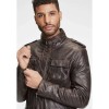 Geaca de Piele Barbati Gipsy Castanie GMTasdo LMOV Geaca de Piele Barbati Gipsy Castanie GMTasdo LMOV - readytowear.ro
