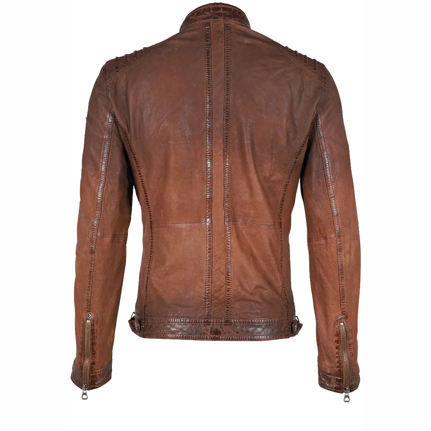 Geaca de Piele Barbati Gipsy Maro Antic GMViko LAMOV – IMBRACAMINTE