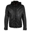 Geaca de Piele Barbati Gipsy Neagra GMWygo - readytowear.ro