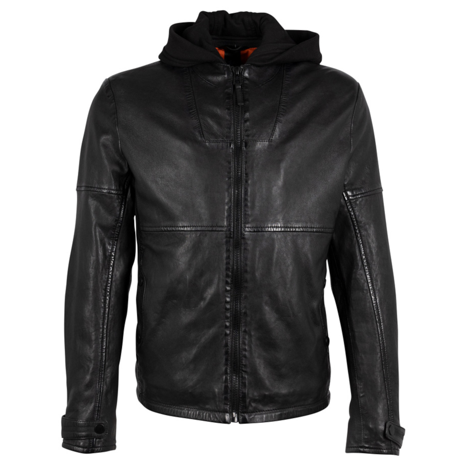 Geaca de Piele Barbati Gipsy Neagra GMWygo – Black Friday