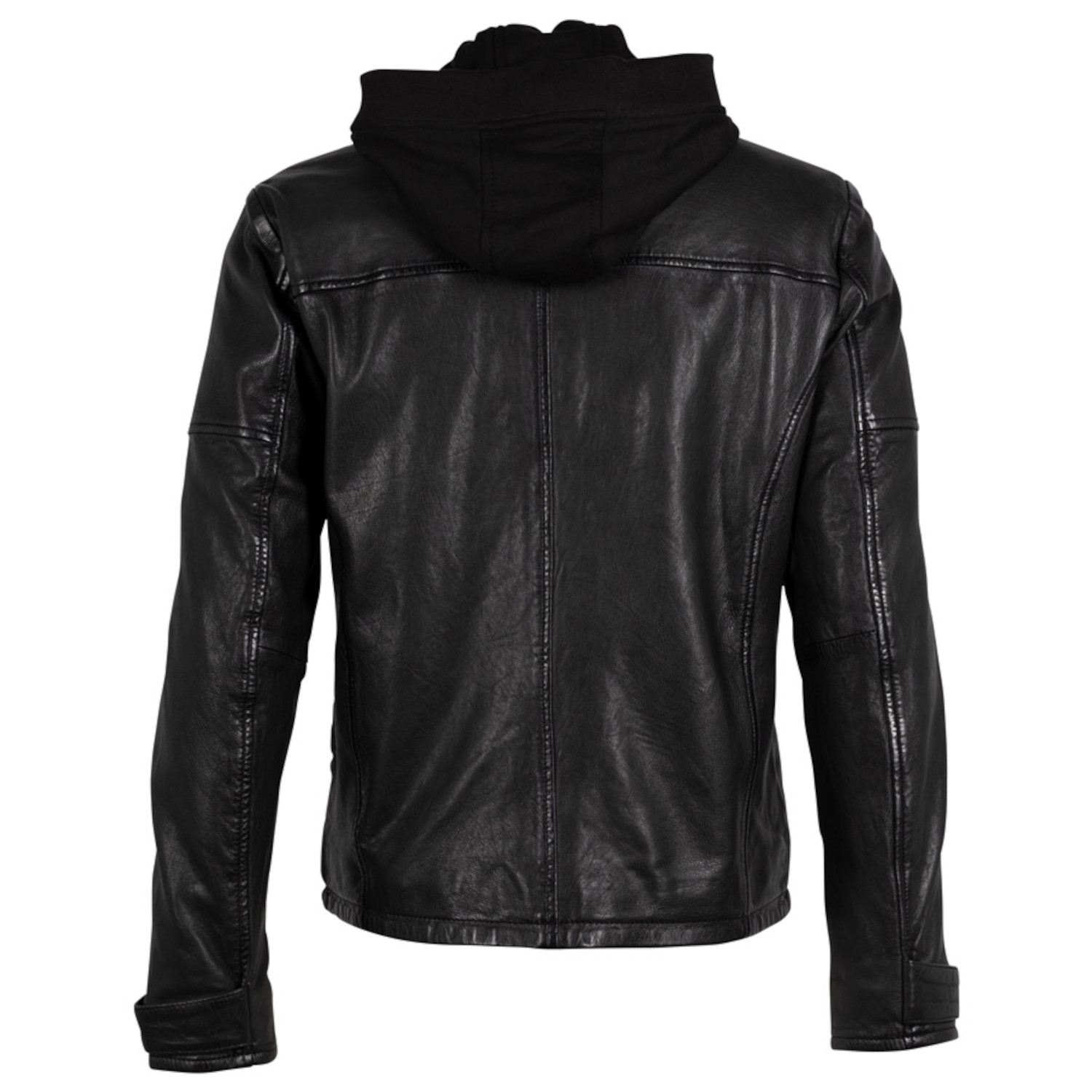 Geaca de Piele Barbati Gipsy Neagra GMWygo – Black Friday