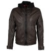 Geaca de Piele Barbati Gipsy Olive Inchis GMWygo Geaca de Piele Barbati Gipsy Olive Inchis GMWygo - readytowear.ro