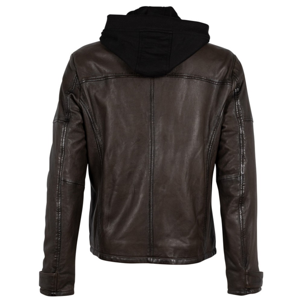 Geaca de Piele Barbati Gipsy Olive Inchis GMWygo Geaca de Piele Barbati Gipsy Olive Inchis GMWygo - readytowear.ro