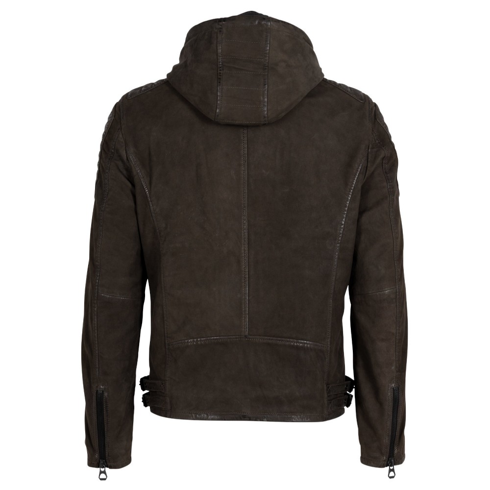 Geaca de Piele Barbati Gipsy Olive GMXilo Geaca de Piele Barbati Gipsy Olive GMXilo - readytowear.ro